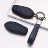 Key Fob Cover for BYD Han Dolphin Seal with Keychain Anti-Scratch Surface Shockproof Structure Soft Grip Texture Easy Install Design