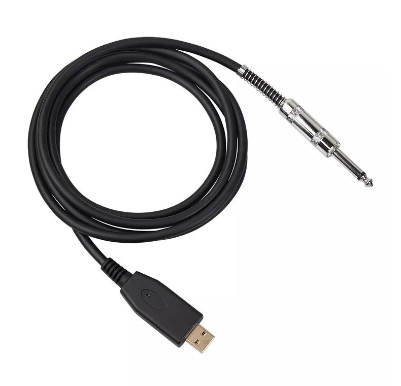 USB to 6.35mm Electric Guitar Recording Cable, USB to XLR Audio Cable, Customizable Options Available