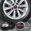 VW 4pcs 56mm 60mm Car Wheel Center Hub Cap Rim Cover VW Logo Emblem Stickers For Volkswagen Passat CC B5 Rline Touran Golf 6 Tiguan FM7