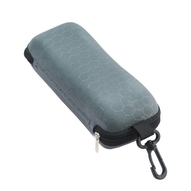 Compresie Durabil Ușor Compact Etui Ochelari de Soare Călătorie Complact Șnur Fermoar Etui pentru Transport Ochelari