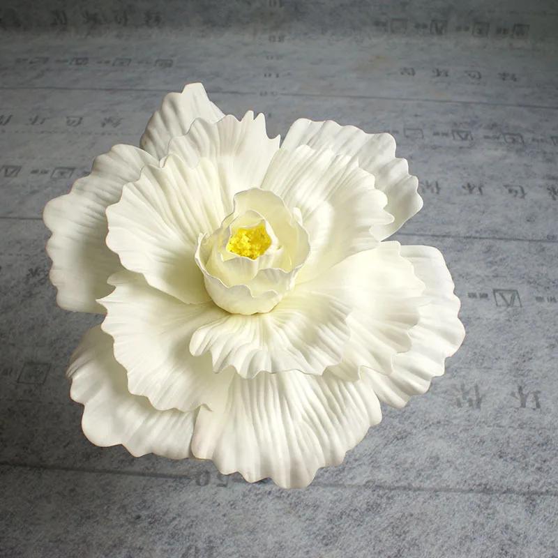 60/80CM Giant PE Foam Rose Simulation Flowers Branch Wedding Backdrop Decoration Peony Garden Wall Road Cited Stage Party Supply
