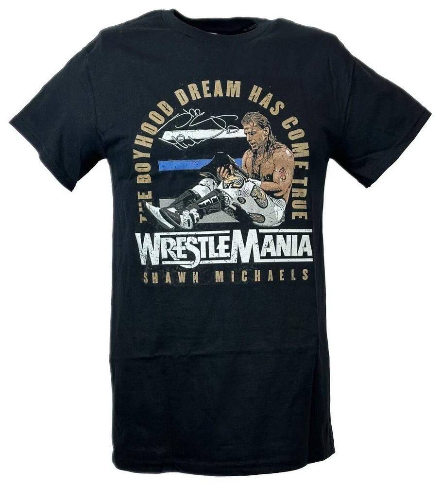 Shawn Michaels WrestleUnisexia 12 Champion Black Tshirt S
