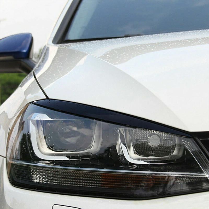 Car Headlamp Protection Sticker Headlight Cover Trimming Exterior Protection Sticker for VW Golf MK7 2013-2019
