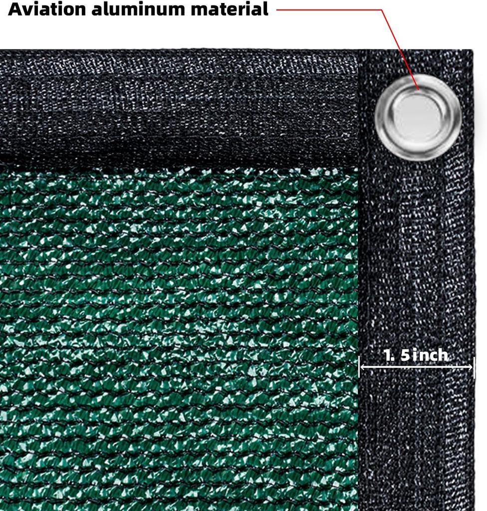 GUARD Privacy Screen Fence 3/4/5/6/7/8 FT Heavy Mesh Fabric Shade Net Cover for Outdoor