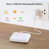 1PC LED Luce notturna, Sensore di movimento umano Lampada USB C Luce per armadio ricaricabile, Lampada da parete a LED wireless per scale Armadio Cucina Letto