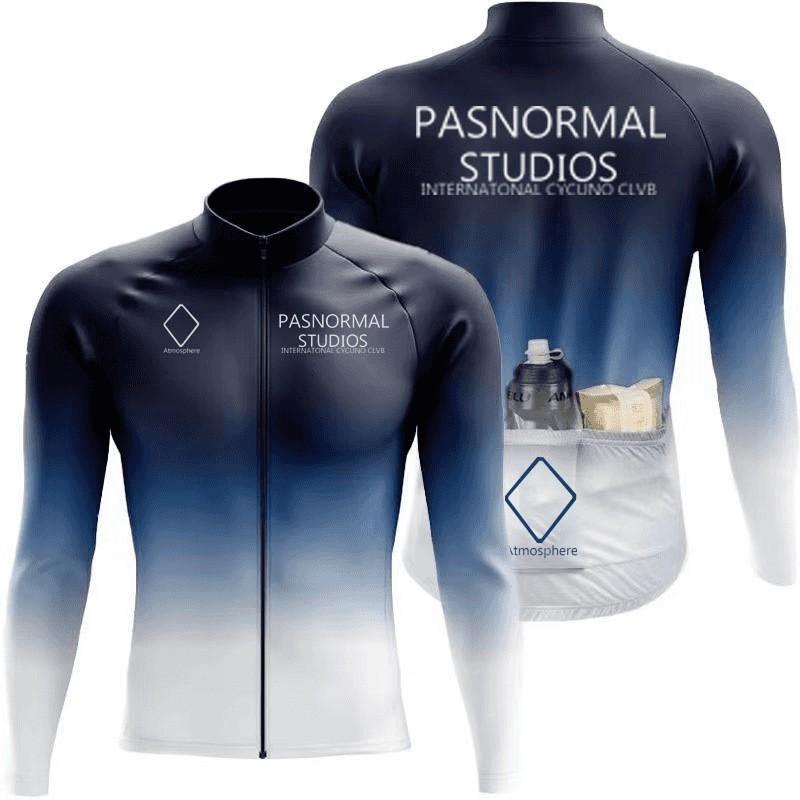 1 Men Women Cycling Long Sleeve Jersey Breathable Quick Dry Performance Top Road Bike Winter