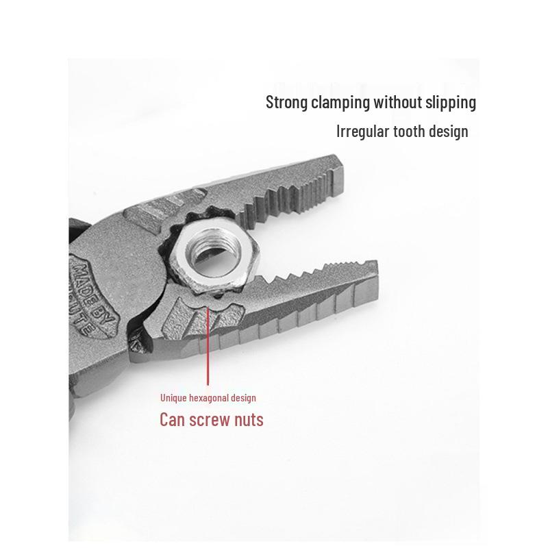 Universelle Industriequalität Multifunktionszange - Spitzzange, Kraftsparende Drahtschneider & Abisolierzange