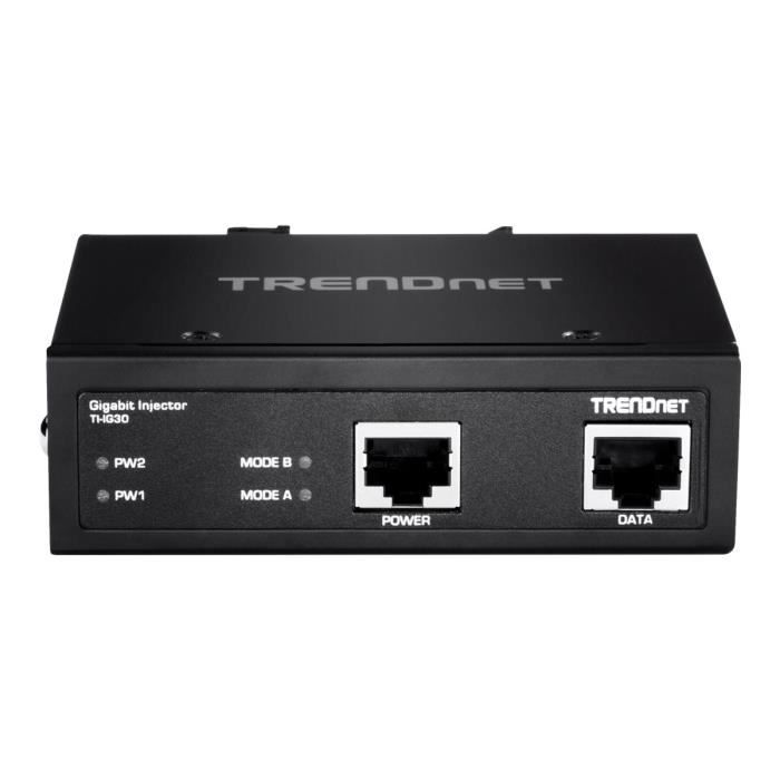 PoE Injector - TRENDNET - TI-IG30 - 36 W - 1 Input Port - 1 Output Port