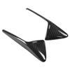 1 Pair Side Camera Vent Cover Trim Real Carbon   Decor Replacement for      