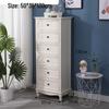 American Solid Wood Five-Drawer Chest - Living Room/Bedroom Storage Cabinet