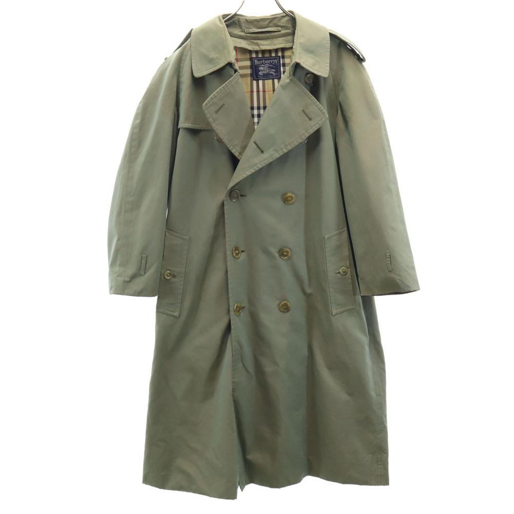 

Burberrys 80-е 90-е Винтажное Пальто-тренч с узором Nova Check Сделано в Англии Мужское Б/У