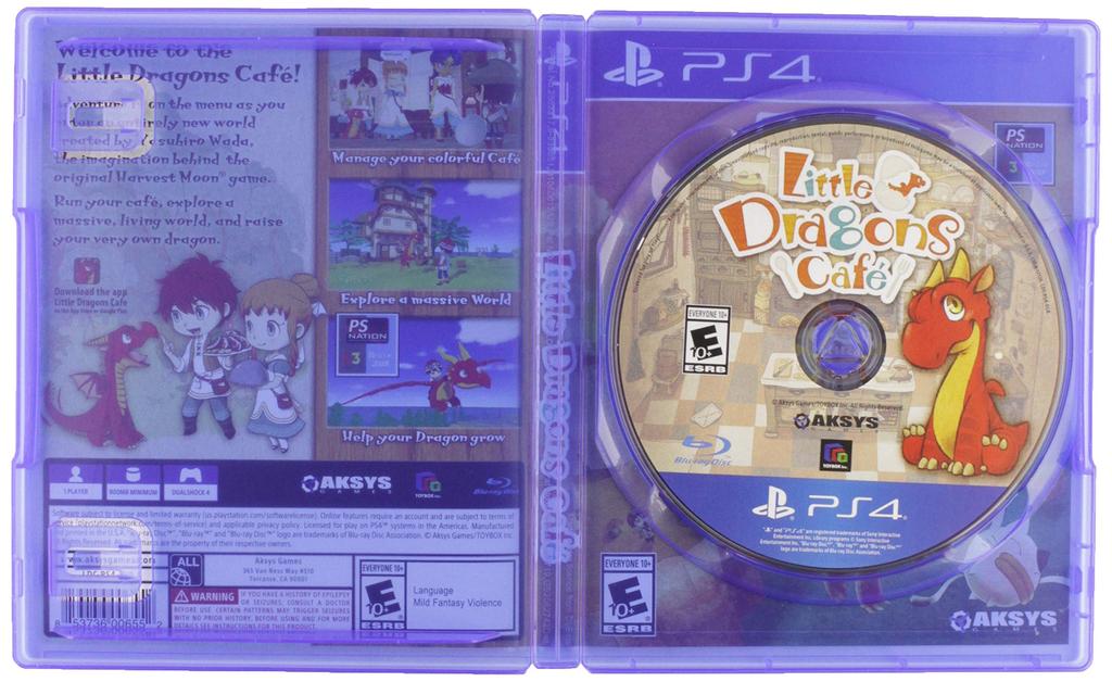 Little Dragons Cafe North PS4 (Imported America) -