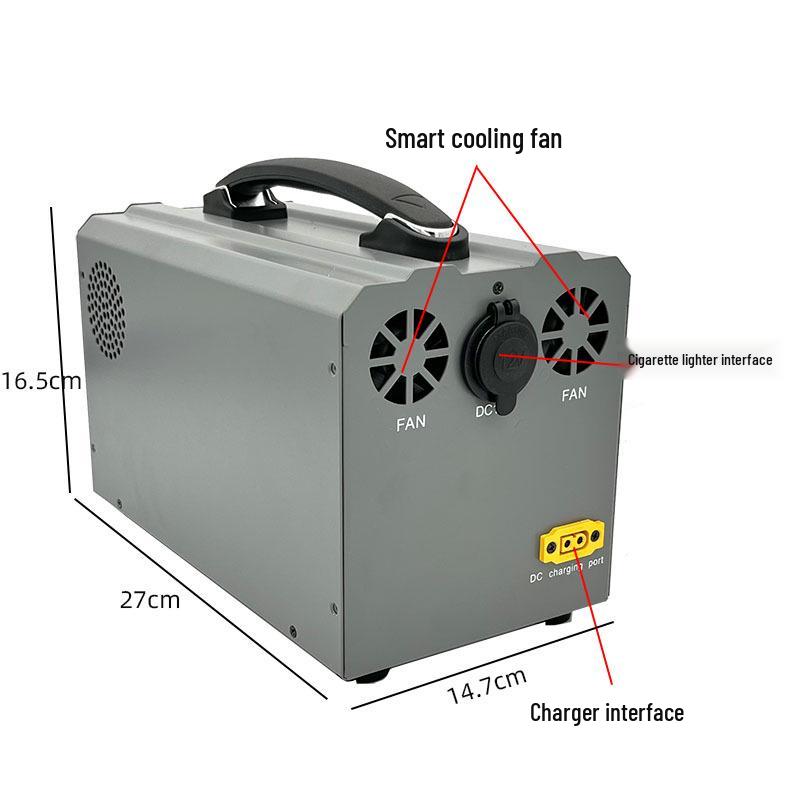 Portable Lithium Battery RV Energy Storage & Inverter Kit 12V/24V to 220V
