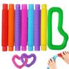 Novelty Pop Tubes Kids Stretch Pipe Fidgeting Tactile Toy Sets Stress Ease Gifts For Stress Antiestres Juguete Ansiedad