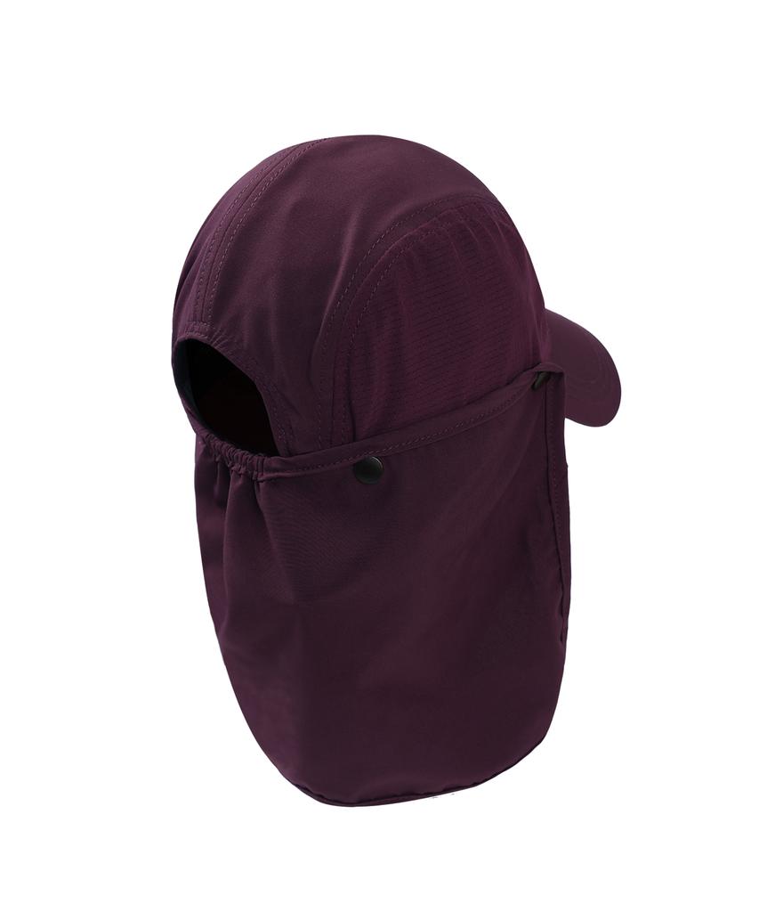 GLACK Gctar001 Sun Shade Mesh Cap (Burgundy)