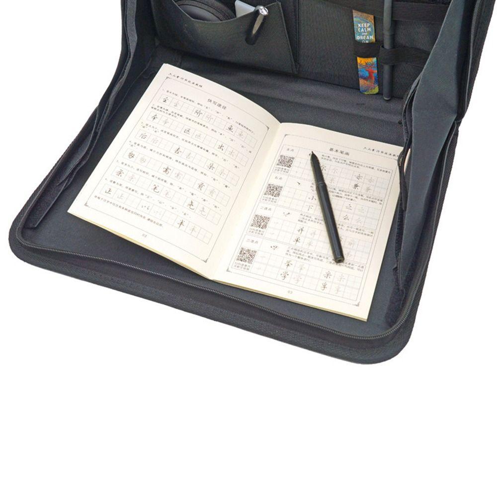 Multi-compartments Car Rear Seat Table Waterproof Portable Laptop Storage Bag  Travel