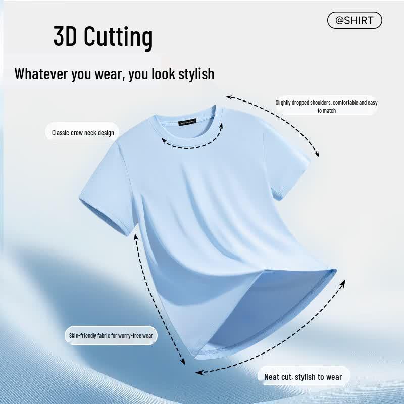 Mark Fairwhale Men's Ice Silk Cooling Short Sleeve T-Shirt