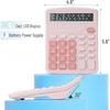 Mr. Pen Pink Large Display Desktop Calculator