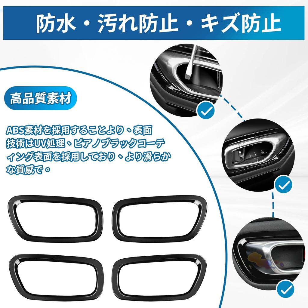 Edition Vezel RV Series VLOOKEE Honda New Vezel RV Series Inside Handle Panel HONDA VEZEL Car Inner Door Handle Panel RV3 RV4 RV5 RV6 April 2021