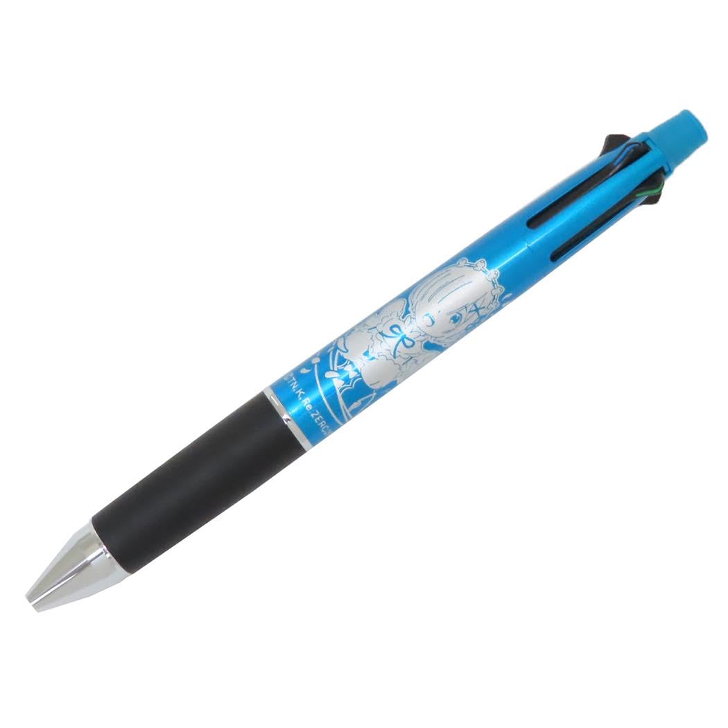 

Starting Life in Another World Mechanical Green Ballpoint Jetstream 4 1 Rem ReZero Pencil, Black, Red, Blue, 4-Color Pen,
