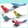 Macaws Parrot Figurine Pvc Model Decorative Collectors Edition For Kids And Home Decor