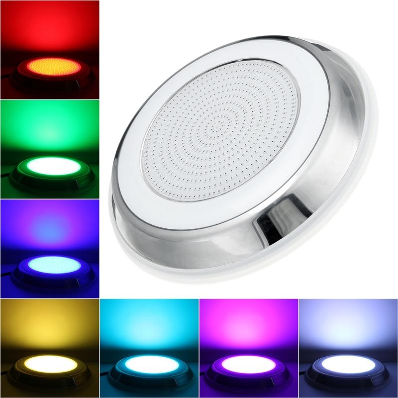 55W DC12V 531LED RGB Swimming Pool Light Underwater IP68 Waterproof LED Light Multi-Color Zwembad Lamp with Remote Control