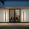 Outdoor Waterproof Wall Light LED Line Side Glow Light For Balcony Patio Door Side Hallway Garden Garage Lighting Fixtures