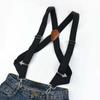 Metal Clip Leather Suspenders British Style Suspender Clip Fashion Suspenders for Men  Men
