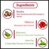 Haarshampoo mit Hibiskus und Aloe Vera: gegen Haarausfall (210 ml), Hibiskus & Aloevera Haarreiniger Khadi Natural