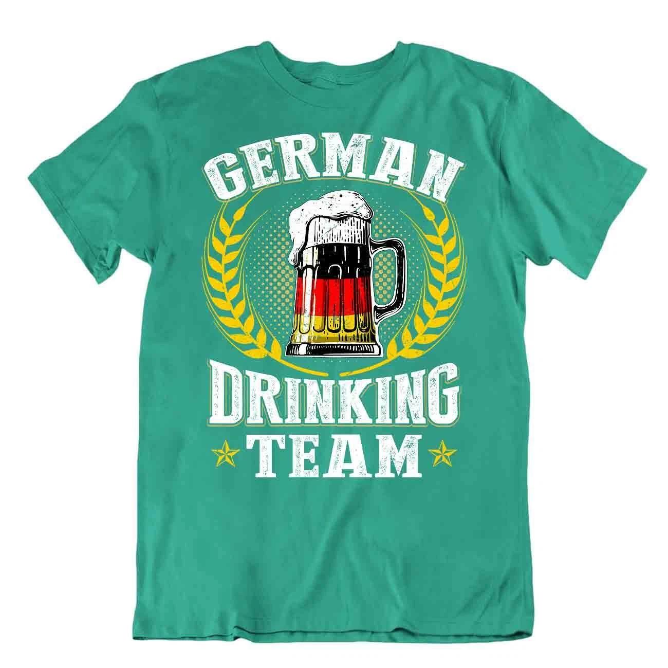 German Beer Drinking Team T-SHIRT Awesome beer color Glass TEE T cheers SHIRT 3XL