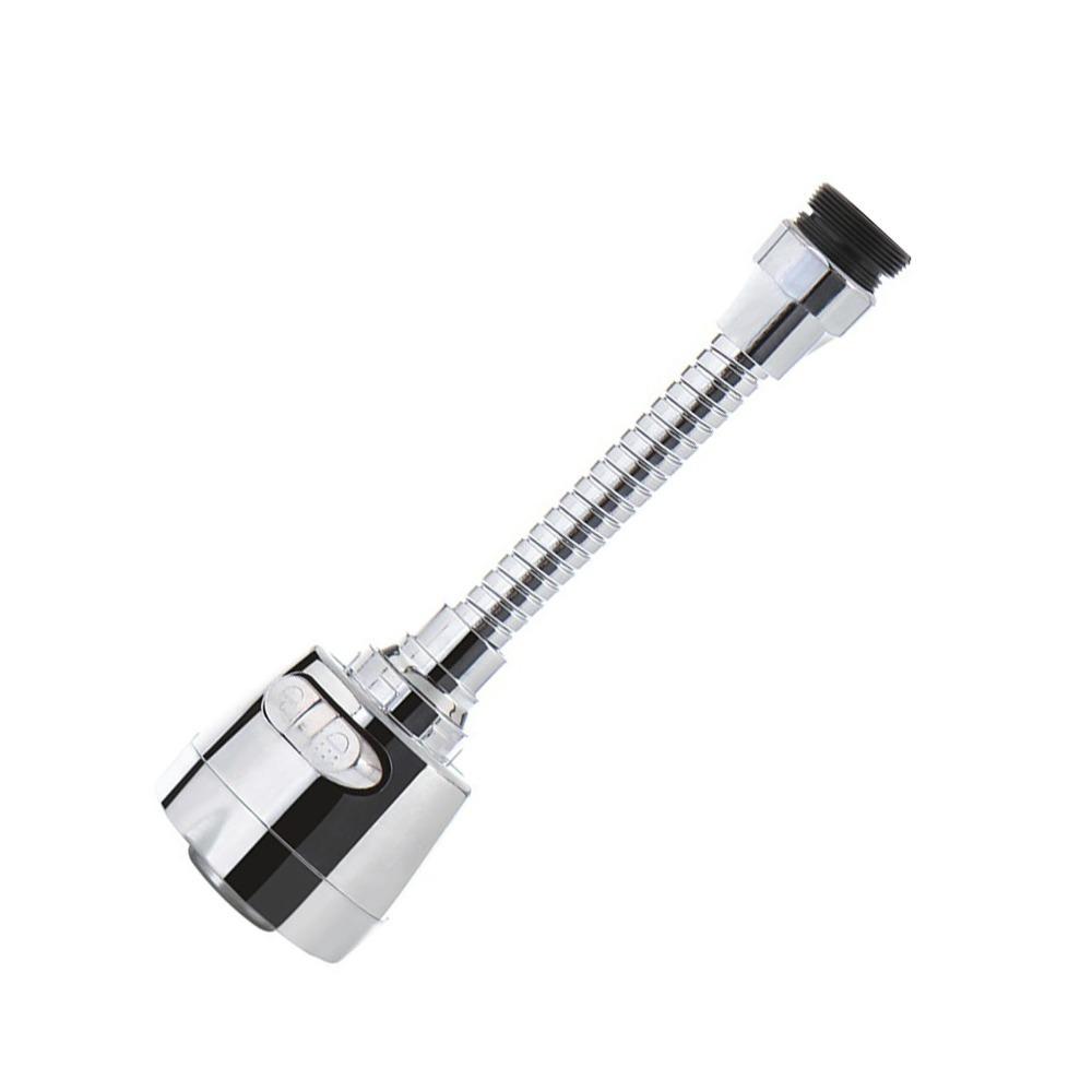 Adjustable Flow Universal Fit Tap Sprayer Booster Filter Type Water Filter Rotatable Extendable Water Saving Device Water Saving