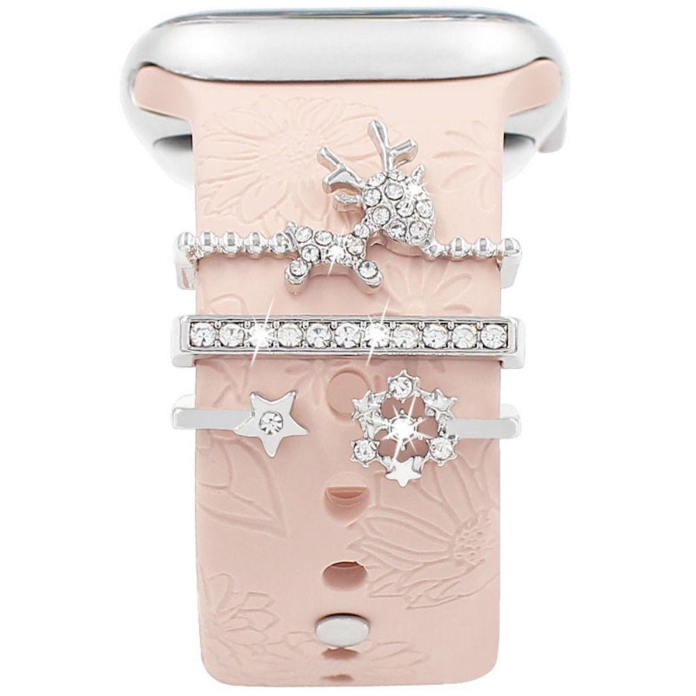 Jewelry Strap Decorative Ring Diamond DiamondOrnament for Apple Watch Band Watch Band