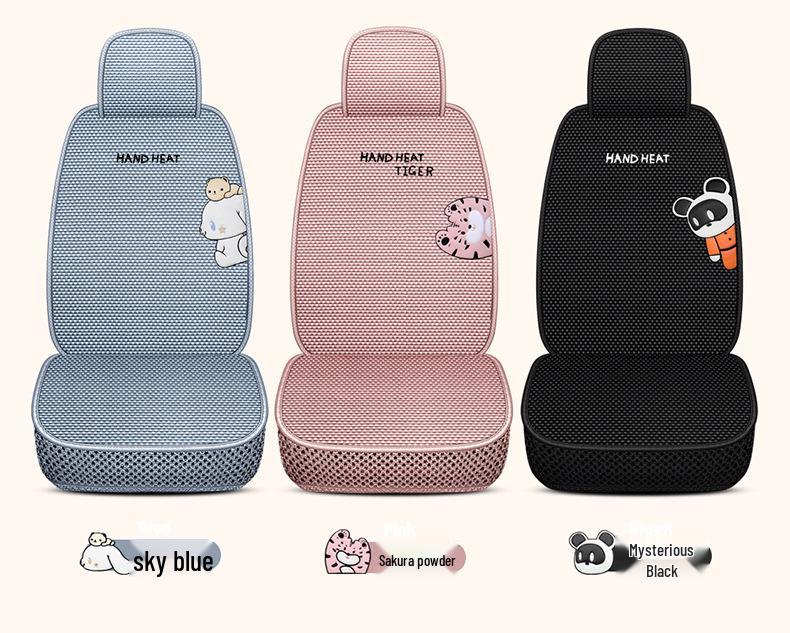 BYD Seat Cushion: Ice Silk Cover for Song, F6, F3R, L3, Qin, Tang 2nd Gen DM, Yuan Pro, Han, and Su Rui Models