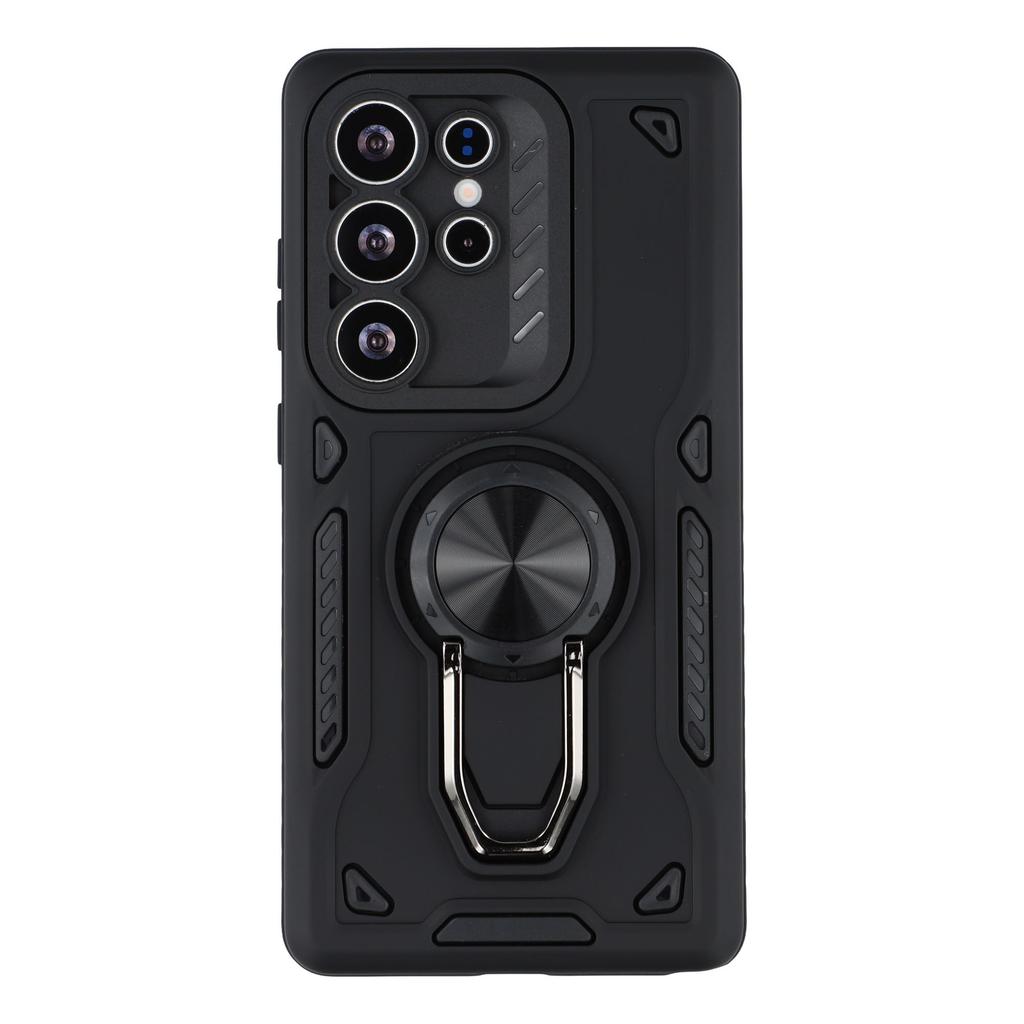 For Samsung Galaxy S23 Ultra Case with Kickstand Shockproof TPU + PC Phone Back Cover