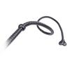 Heart-Shaped Black Leather Whip: Adult SM Training Tool for Women