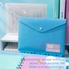New PP A4 File Folder 3 Hole Large Capacity Binder Folders Dustproof Waterproof Loose-leaf Folder School Supplies