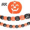 High-quality Halloween Banner 5 Pcs 10FT Banner, Spooky Spider Bat Skull Ghost Decorative Holiday Cloth Pumpkin Hanging Bunting Garland for