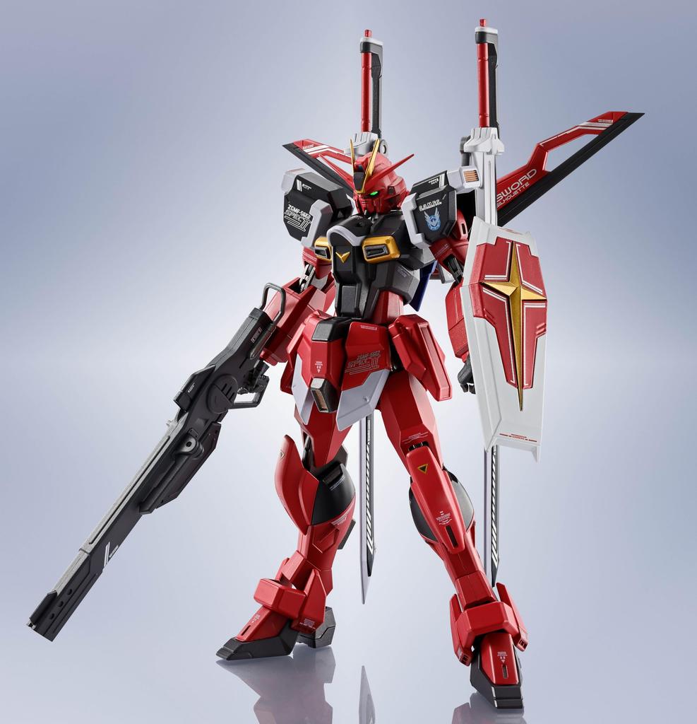 TAMASHII NATIONS METAL ROBOT Spirits SIDE MS Sword Impulse Gundam SpecII ABS&Diecast&PVC Approx. 140mm Painted Figure Mobile Suit Gundam SEED FREEDOM