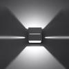 Lobo Gray Wall Lamp