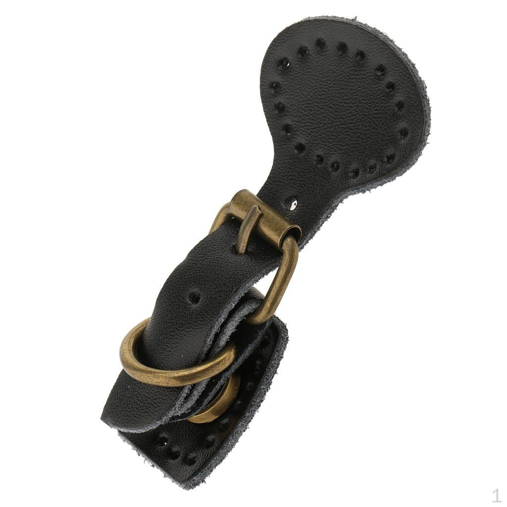 

1 шт. кожаные пряжки для украшения сумки, застежка, швейные аксессуары - черный