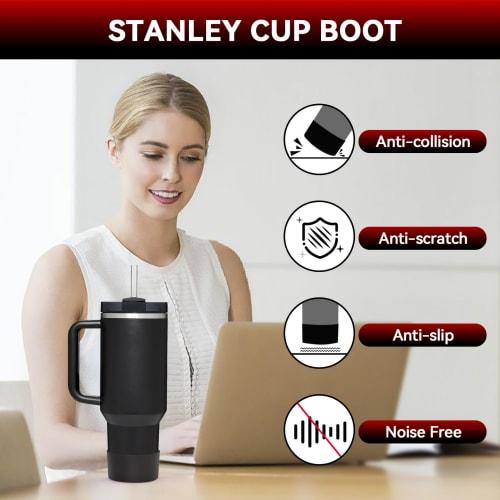 2pcs for Stanley Boots, Silicone Bottom for Quencher Adventure, 40oz, 30oz, IceFlow 20oz, 30oz Bottles, Hydro Flask Tumbler 12~24oz Stanley Cup Access