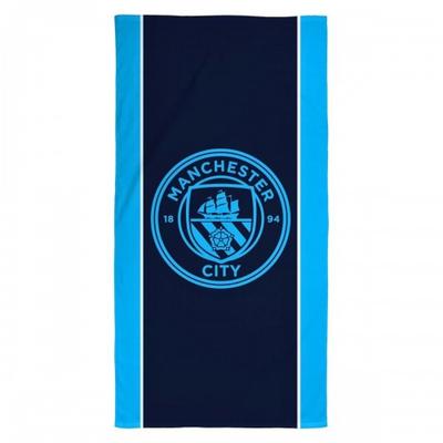 Manchester City FC Crest Cotton Beach Towel