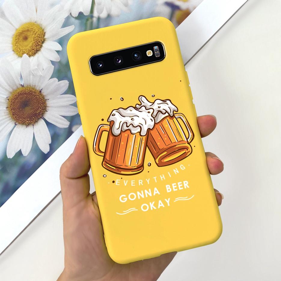 Für Samsung Galaxy S10 S10e S10+ Hülle Niedliche Mode Cartoon Hülle Weiche TPU Handyhülle Für Samsung S10 Plus S 10 Galaxy S10e Schale