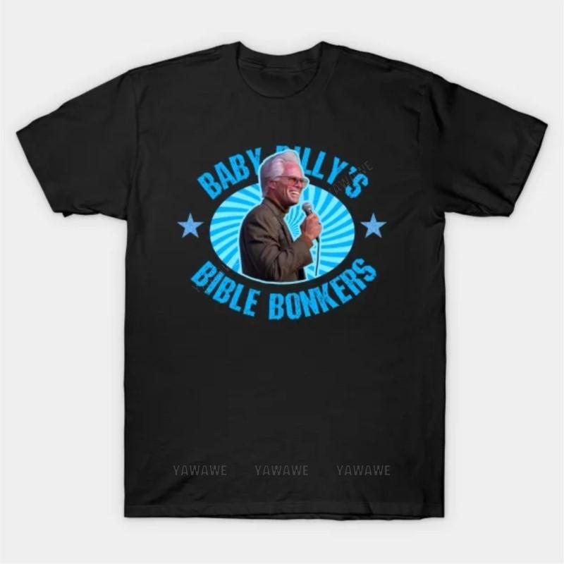 

Adult tee tops teenager cotton teeshirt Bible Bonkers T Shirt brand casual short sleeve for men Oversized mens summer tshirt S