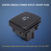 Center Console Power Outlet Socket Plug Compatible with 2011-2015 Ford Explorer 2010-2014 Ford F-150 2011-2016 Ford F-250 F-350 F-450 Super Duty
