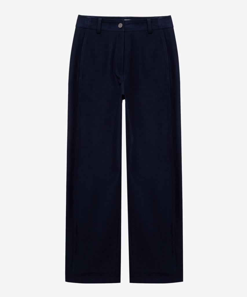 MIND BRIDGE WOMEN [W] Curved Cut Wide Pants - 2 Colors