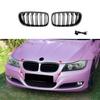 2pcs Gloss Black Kidney Front Grille For BMW 3 Series E90 E91 LCI 325i 2009-2012 Kidney Grill Racing Grills