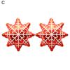 Xmas Snowflake Balloons Reusable Inflatable Easy To Expand Portable Lightweight Decorate 3D Snowflake Shape Christmas Balloons for Christmas