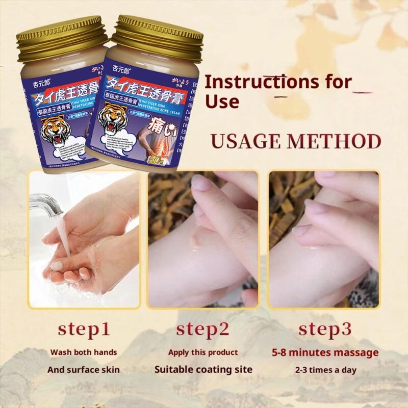 Office Worker's Back Relief: Deep Penetrating Cream for Stiffness & Soreness