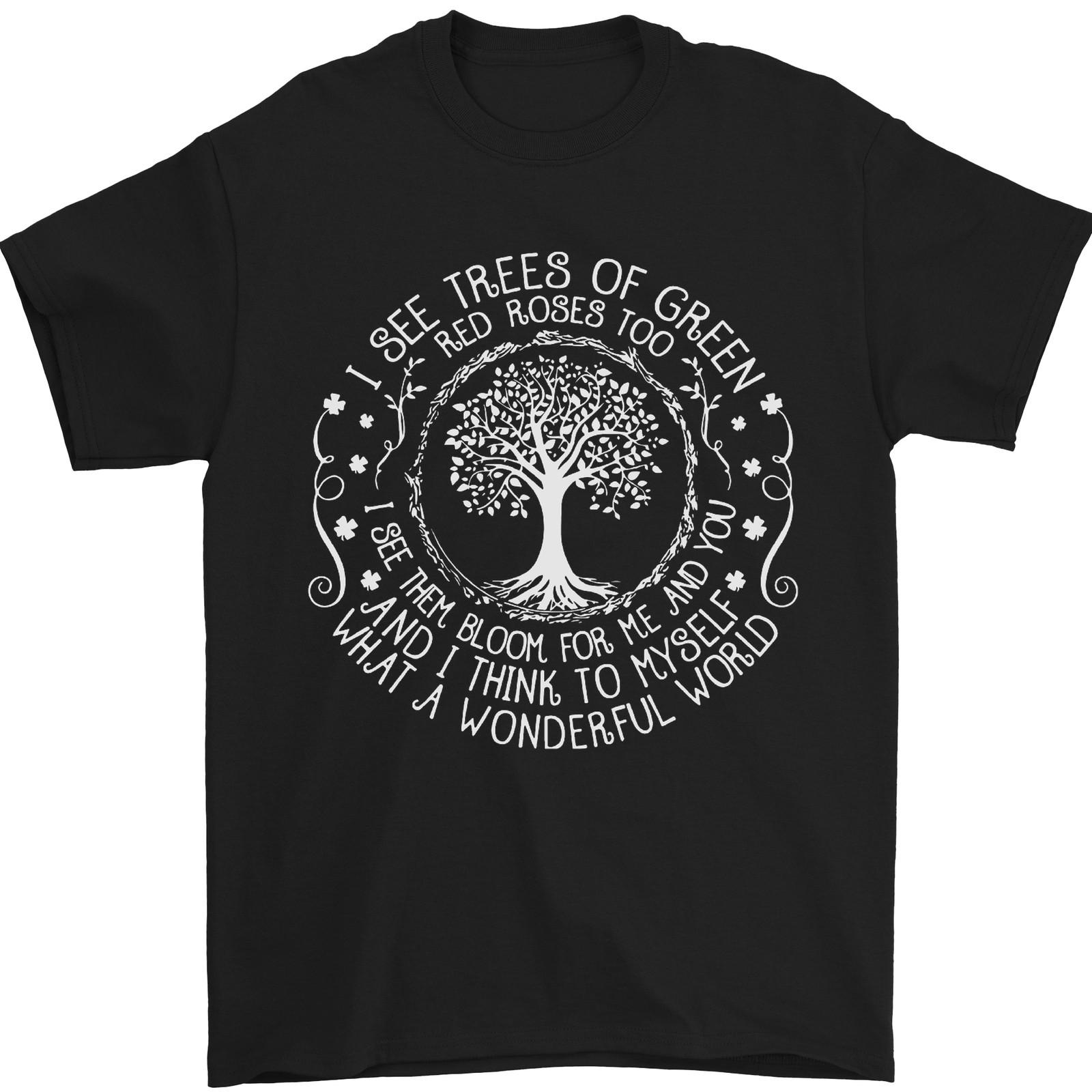 26 Trees Of Green Mens T-Shirt 100% Cotton Unisex T-Shirt M